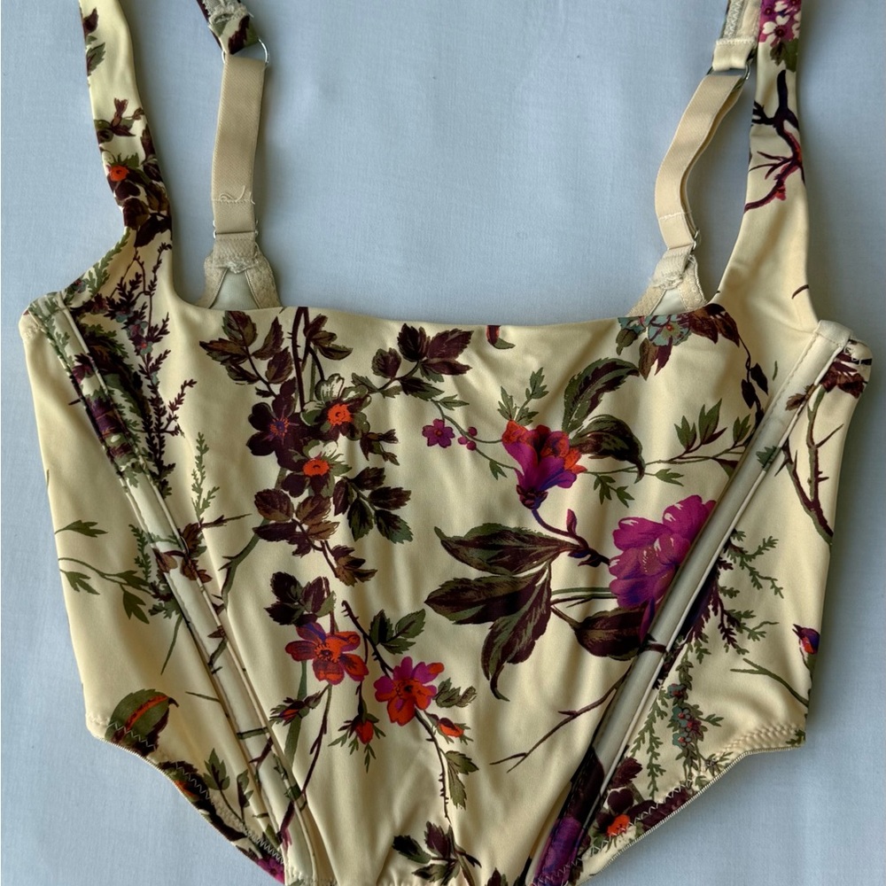 Urban Outfitters Out From Under floral corset top